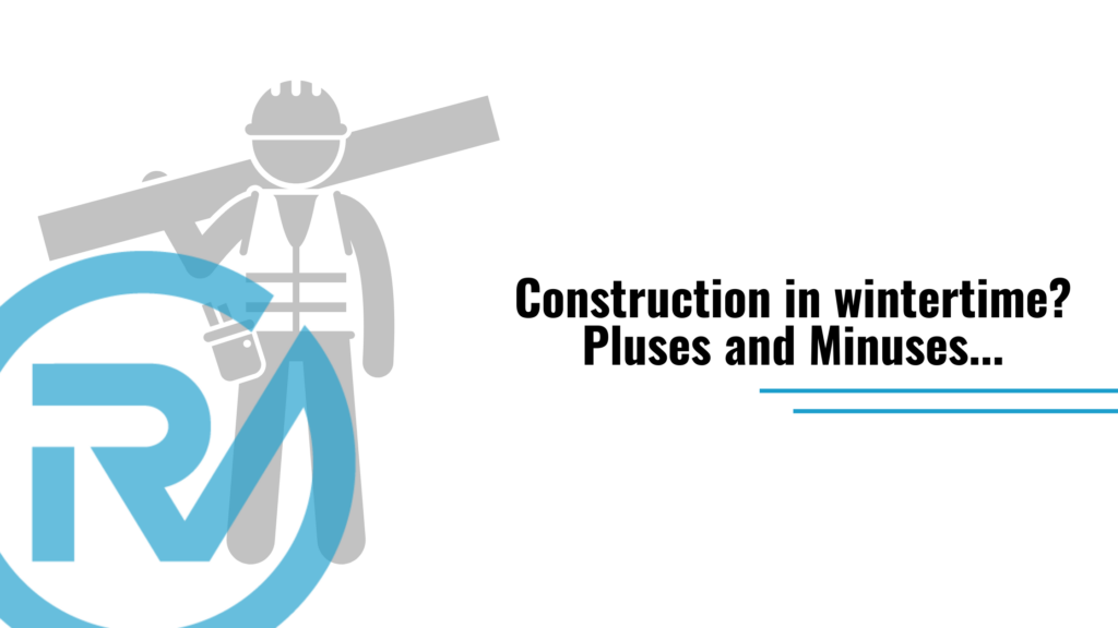 construction in wintertime